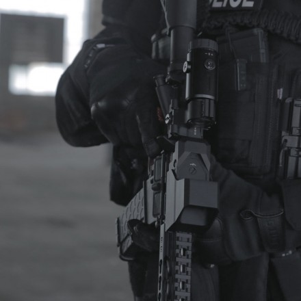 T-5 Magnifier Ribaltabile Lateralmente con Attacco Picatinny a Sgancio Rapido - Sightmark