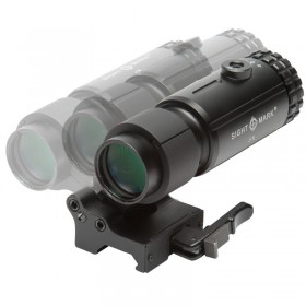 T-5 Magnifier Ribaltabile Lateralmente con Attacco Picatinny a Sgancio Rapido - Sightmark 2