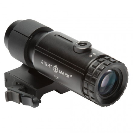 T-5 Magnifier with LQD (Picatinny Mount), Flip to Side Mount - Sightmark