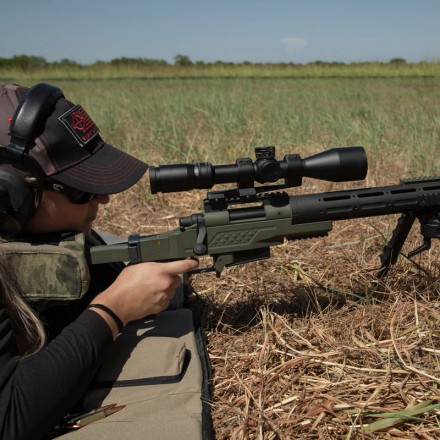 Supporto Tattico per Ottiche da 30mm/1 inch (Inclinata a 20 MOA), Attacco Picatinny - Sightmark