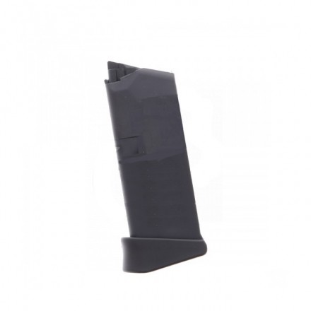 Magazine with Extended Pad for Glock 43 Cal. 9, 6 Round - Glock
