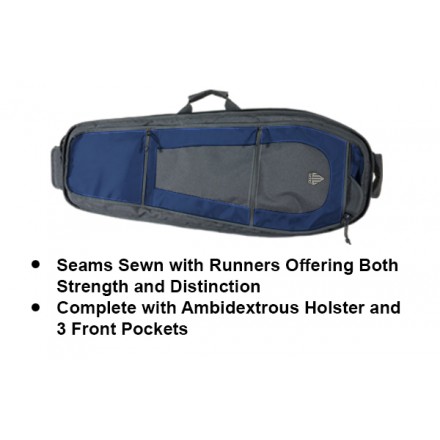 Borsa Porta Fucile 30" Alpha Battle Carrier Sling Pack, Black/Navy (76.2 x 30.5 cm) - UTG