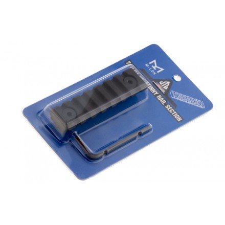Slitta Picatinny 7-Slot con Attacco M-LOK, Matte Black - UTG