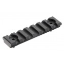 7-Slot M-LOK® Picatinny Rail Section, Matte Black - UTG