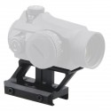 1.0" Profile Cantilever Picatinny Riser Mount for Vector Maverick and Aimpoint Micro - Vector Optics