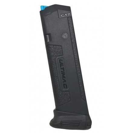 Caricatore in Polimero Ultimag 18 Colpi per Glock 17 con 2 Pad Caricatore - Fab Defense