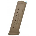 Caricatore in Polimero Ultimag 18 Colpi per Glock 17 con 2 Pad Caricatore - Fab Defense