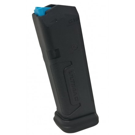 Polymer Magazine Ultimag 16 Round with 2 Magazine Pad, for Glock 19 - Fab Defense