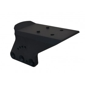 Staffa Montaggio Red Dot con Fori per Poggiadito Benthley TSX6/A1 e C-More RTS2, per CZ Tactical Sport / Czechmate - Erredi 2