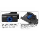 AR15 Super Slim Fixed Rear Sight, Picatinny