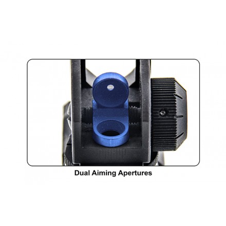 AR15 Super Slim Fixed Rear Sight, Picatinny