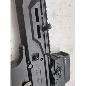 Folding Charging Handle for CZ Scorpion EVO 3, Black - Ascalon Arms 2