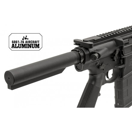 Tubo di Prolunga per Ricevitore a 6 Posizioni per AR308, Mil-spec, Nero Opaco - UTG PRO