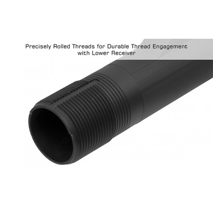 AR308 6-position Receiver Extension Tube, Mil-spec, Matte Black - UTG PRO