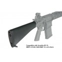 AR308 A2 Style Fixed Buttstock Complete Assembly, Black - UTG
