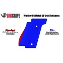 THIN VELOCE Grips for Walther Q5 SF , Black - Lok Grips
