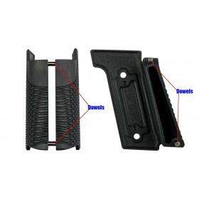 THIN VELOCE Grips for Walther Q5 SF , Black - Lok Grips 2