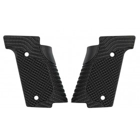 Guancette  per Walther Q5 SF THIN (Sottili) VELOCE, Nere - Lok Grips