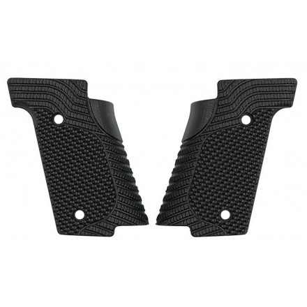 Guancette  per Walther Q5 SF THIN (Sottili) VELOCE, Nere - Lok Grips