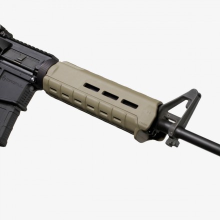 MOE® M-LOK® Polymer Hand Guard, Mid-Length for AR15/M4, Black - Magpul