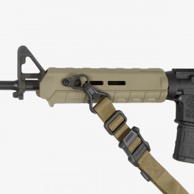 MOE® M-LOK® Polymer Hand Guard, Mid-Length for AR15/M4, Black - Magpul 2