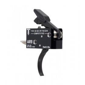 Trigger Kit AR 9 Competitive Curved Black, 3.5 LB Fixed Trigger Weight - TriggerTech 2