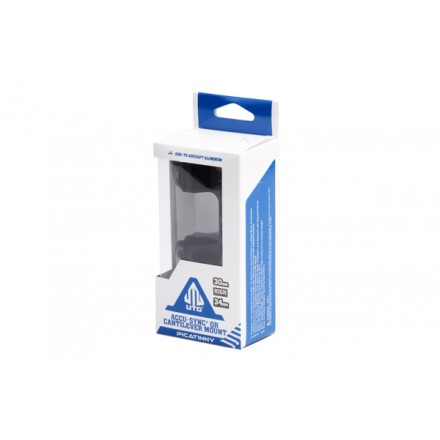 ACCU-SYNC QR Cantilever Mount 30mm, High Pro., 34mm Offset, Picatinny Rail - UTG
