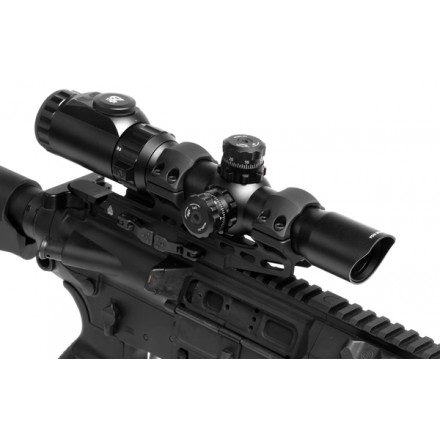 Attacco Picatinny Cantilever a Sgancio Rapido ACCU-SYNC QR High Pro, per Ottiche da 30mm, Altezza Offset 50mm - UTG