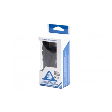 ACCU-SYNC QR Cantilever Mount 34mm, X-High Pro., 70mm Offset, Picatinny Rail - UTG