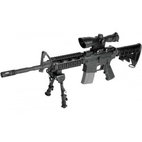 Guardamano AR15 Lunghezza Carbine, Drop-in Quad Rail, Nero - UTG PRO 2
