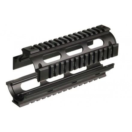 AR15 Carbine Length Drop-in Quad Rail, Black - UTG PRO
