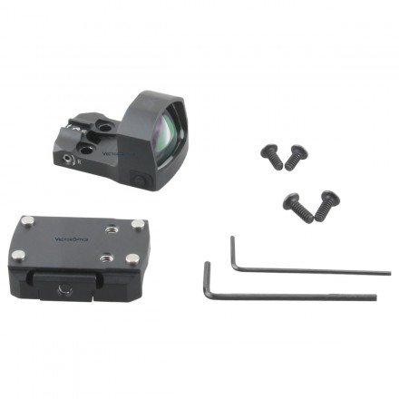 Red Dot Tac Vector Frenzy S ALU 3 MOA, con Base Picatinny + Mag (Shield) - Vector Optics