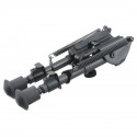 Carbon Fiber Spring Bipod, Center Height 6-9" / 155-230 cm  - Vector Optics
