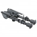 Carbon Fiber Spring Bipod, Center Height 6-9" / 155-230 cm  - Vector Optics