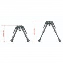 Bipiede con Gambe in Fibra di Carbonio, Altezza Centrale 6-9" / 155-230 cm  - Vector Optics