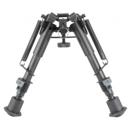 Carbon Fiber Spring Bipod, Center Height 6-9" / 155-230 cm  - Vector Optics