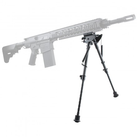 Carbon Fiber Spring Bipod, Center Height9-13.5" / 230-345 cm  - Vector Optics