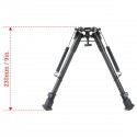 Bipiede con Gambe in Fibra di Carbonio, Altezza Centrale 9-13.5" / 230-345 cm  - Vector Optics