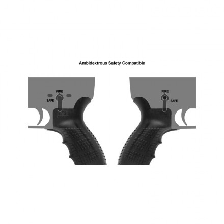 Pistol Grip Antiscivolo di Ricambio per AR15 - UTG PRO
