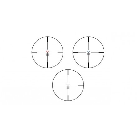 Prismatic Red Dot 3x30 Sight PRO-PTS2, Tactical Reticle - Konus
