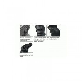 MODEL 4/AR15 COMBAT SNIPER PISTOL GRIP NERO - UTG 2