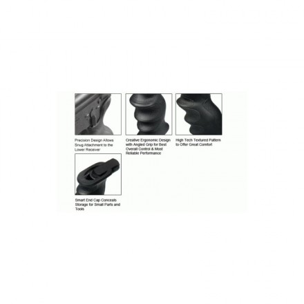 MODEL 4/AR15 COMBAT SNIPER PISTOL GRIP NERO - UTG