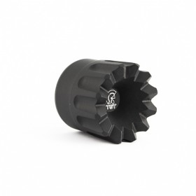 Breaker Glass Cap for Tactical Tube Extension, Black - Toni System
