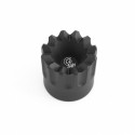Tappo con Corona Frangivetro di Ricambio per Tubi Serbatoio Tactical, Nero - Toni System