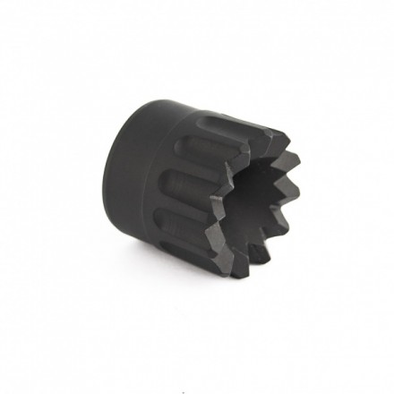 Breaker Glass Cap for Tactical Tube Extension, Black - Toni System
