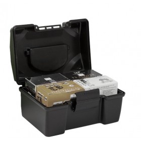 Polypropilene Hard Case for 100 Rounds Ga. 12 (230x154x75 mm / 9x6x3 inch) - Negrini 2