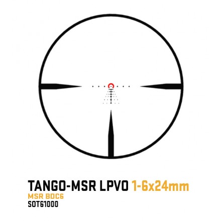  SIG SAUER Tango-MSR LPVO 1-6X24mm Waterproof Fog