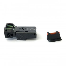 Set Tacca di Mira Regolabile e Mirino fibra ottica per  CZ 75 / 85 / 97 - Zendl 2