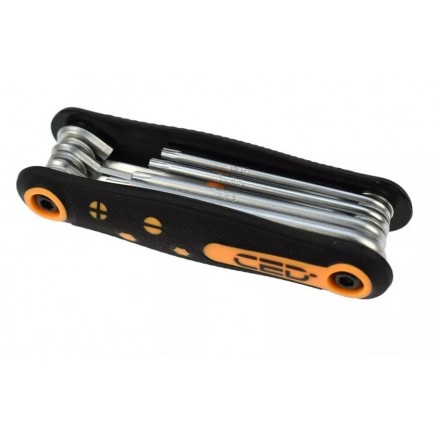 Chiave Multi-Utensile Torx / Brugole Metriche - CED