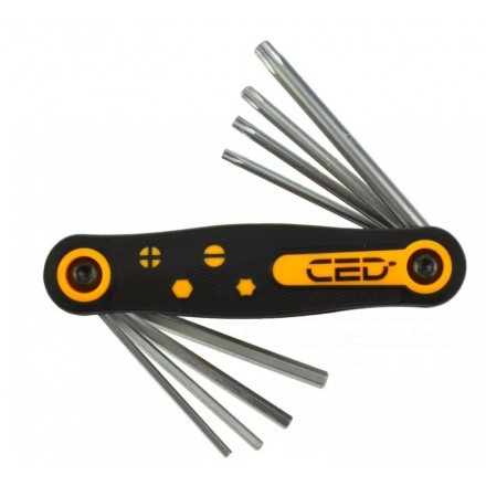 Chiave Multi-Utensile Torx / Brugole Metriche - CED